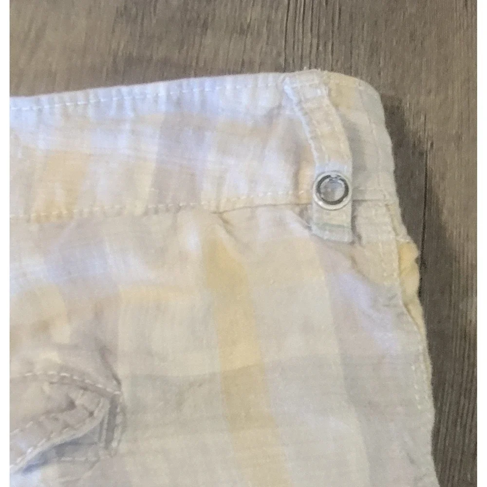 Tommy Bahama Relax Shorts Mens 42 100% Linen‎ Plaid Pro Leisure Golf